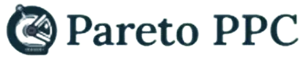 Logo: dark blue circular design with a machine-like illustration and the text 